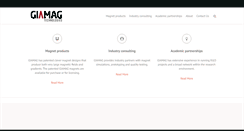 Desktop Screenshot of giamag.com